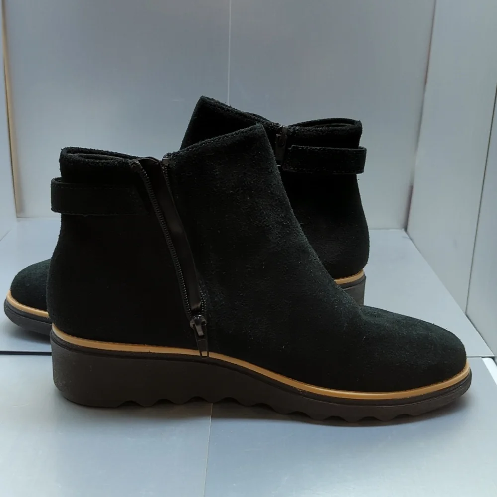 BNWT Clark Addiy Kara Ankle shoes Black / 6M - Picture 7 of 11